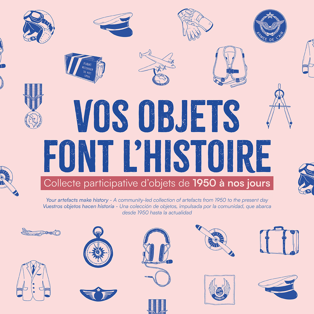 Collecte participative d'objets de 1950 à nos jours